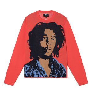 DEADSTOCK STUSSY BOB MARLEY SWEATER.